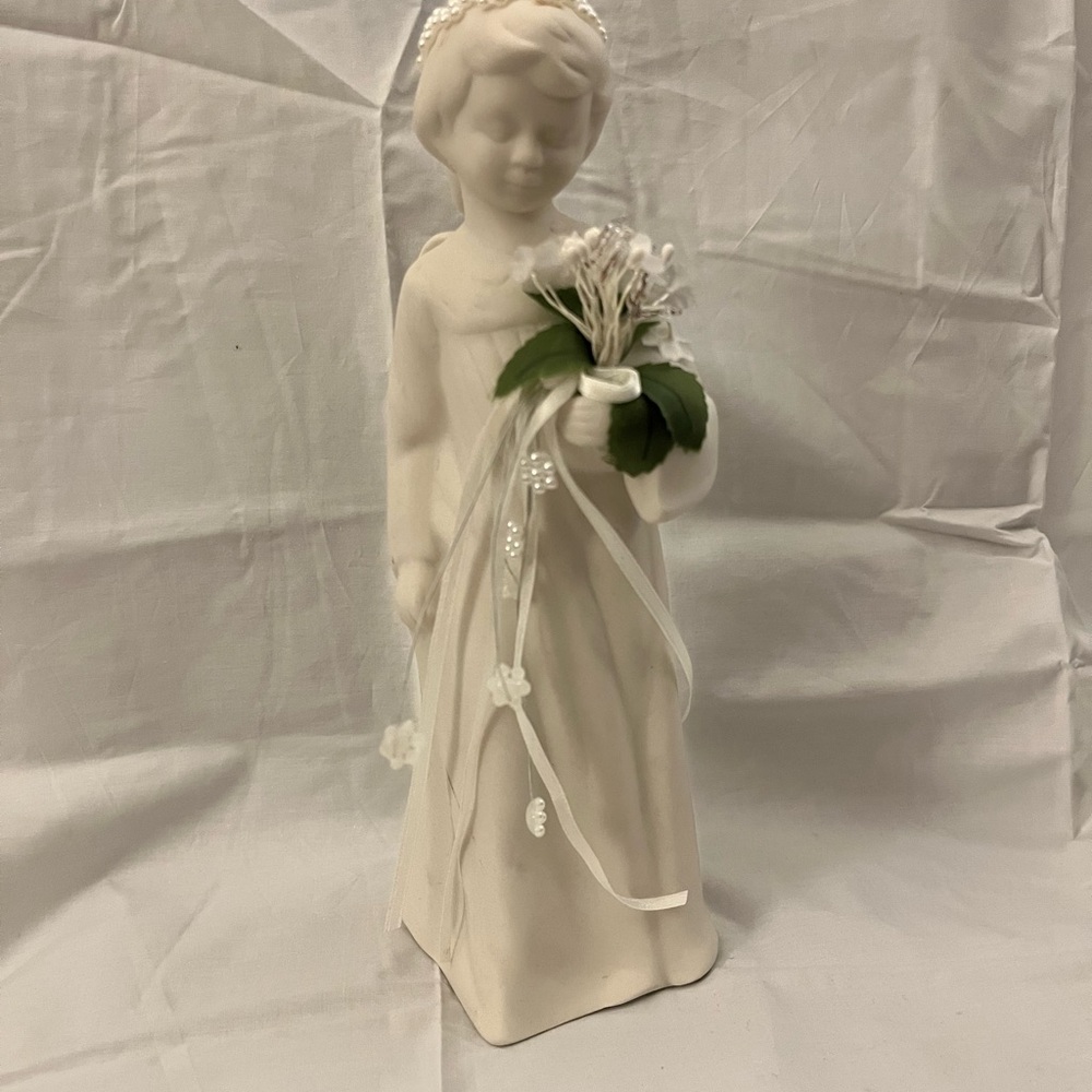 Ceramic Figurine with light up Flowers